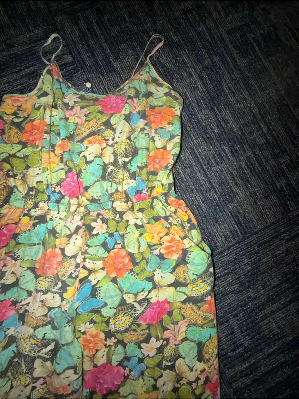 FARM Rio Floral Spaghetti-Strap Jumpsuit - Multi - Picture 2 of 7